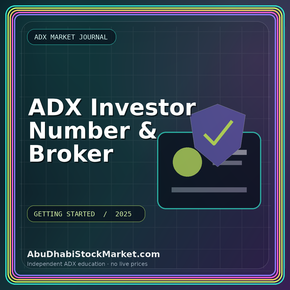 ADX Investor Number & Broker featured graphic
